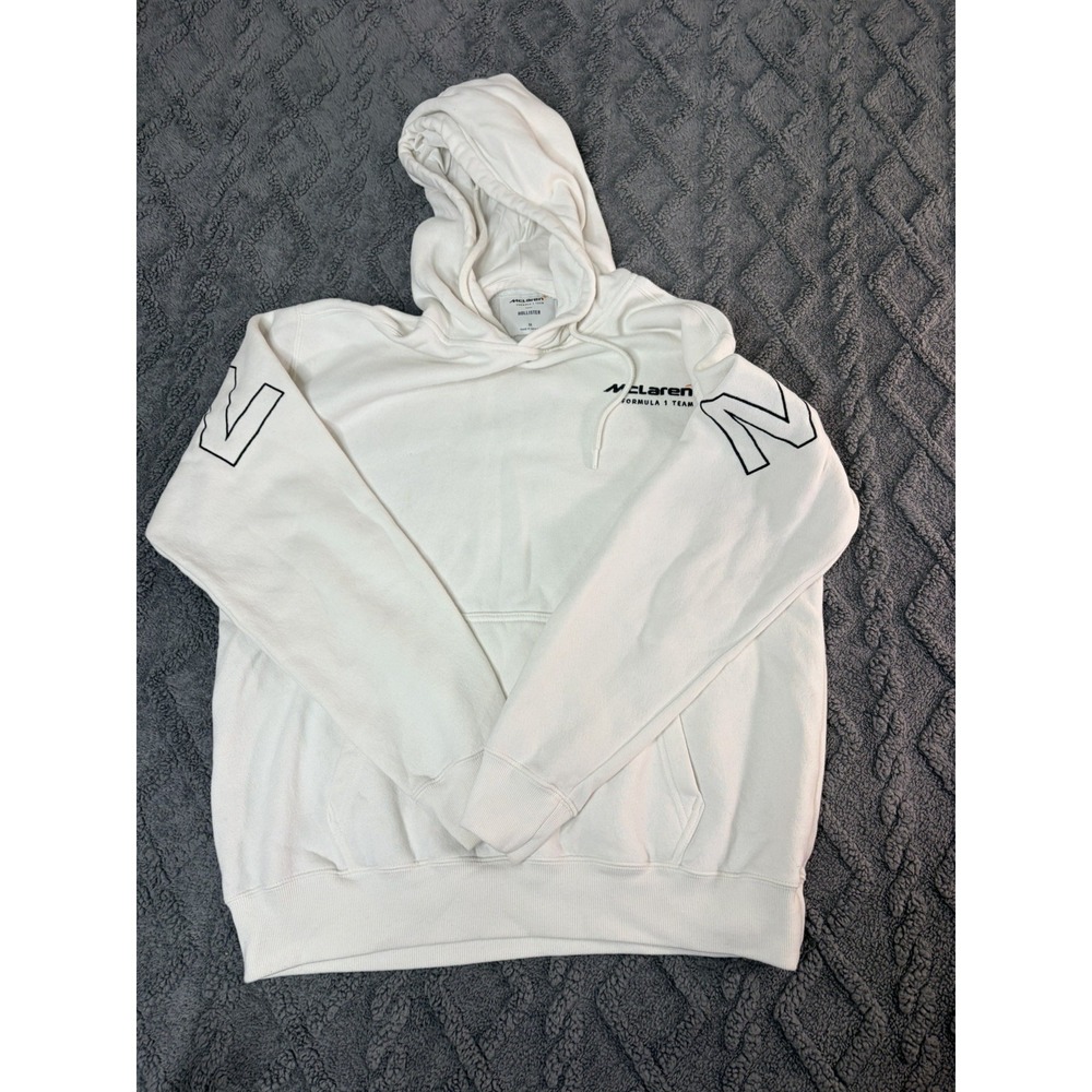Racing McLaren Formula 1 Team White Hoodie MCL38 2024 Men's Medium